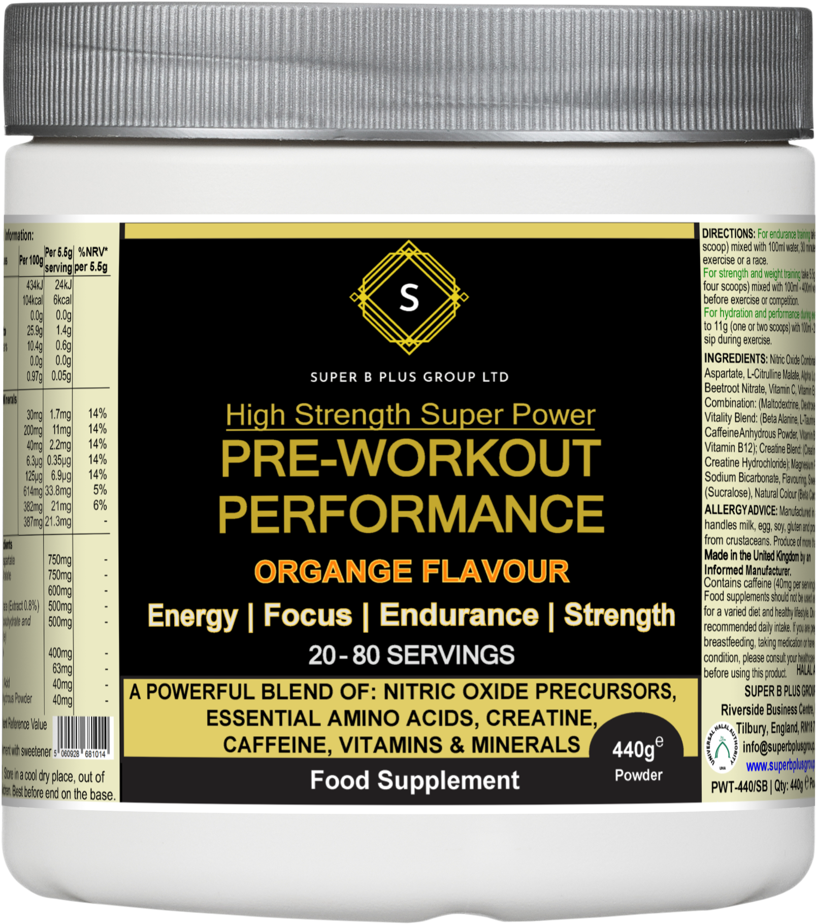 PRE-WORKOUT PERFORMANCE