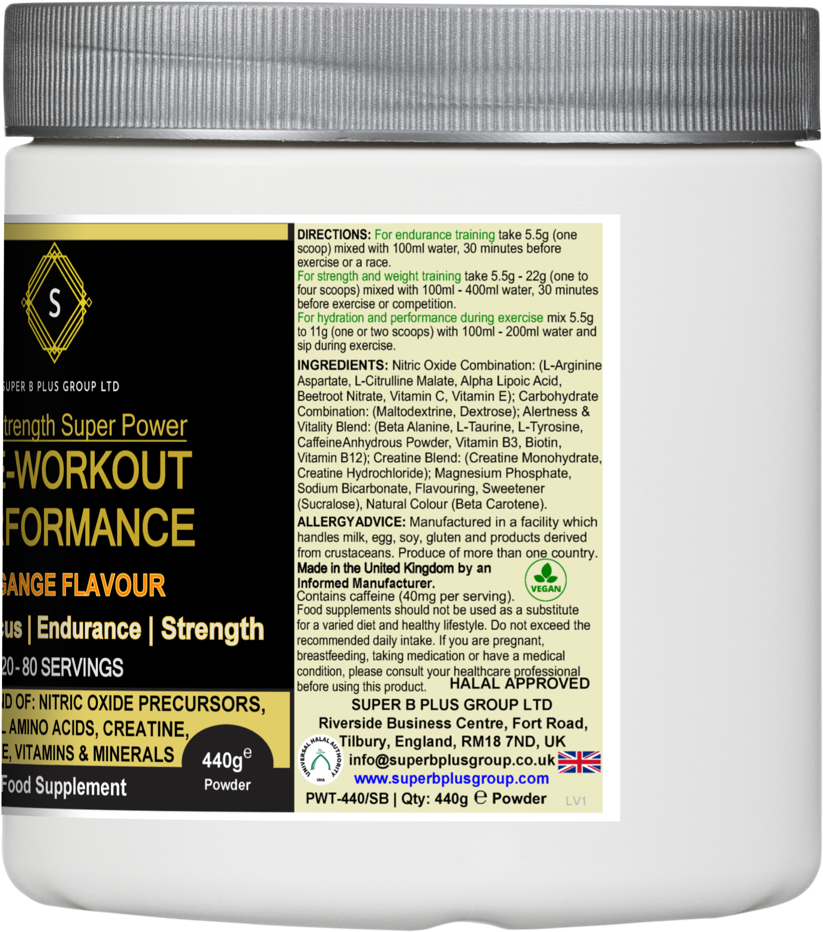 PRE-WORKOUT PERFORMANCE