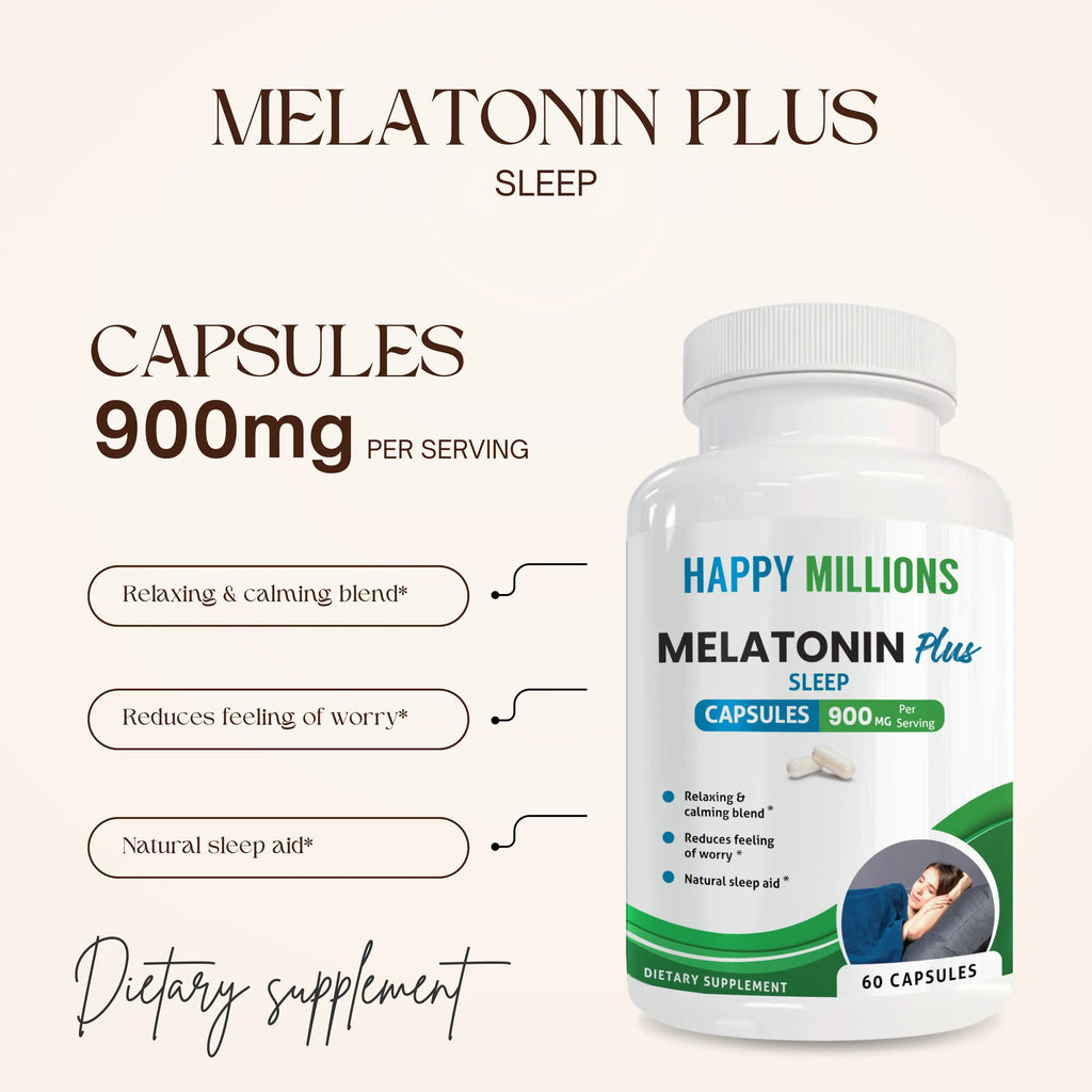 ASHWAGANDHA WITH BLACK PEPPER & MELATONIN PLUS - The Beast Protein Hub