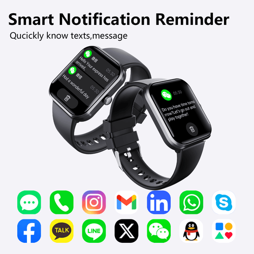 Blood Sugar Glucose Monitor Smart Watch for Diabetics SOS Emergency Alarm Call - The Beast Protein Hub