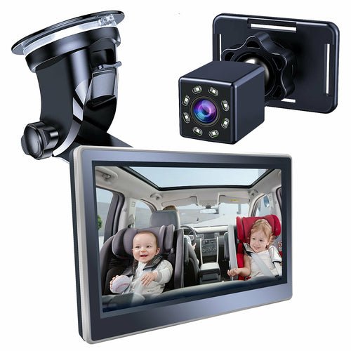 Car Infant Baby Infrared Night Vision Rearview Mirror - The Beast Protein Hub
