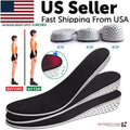 Men Women Invisible Height Increase Insoles Heel Lift Taller Shoe - The Beast Protein Hub