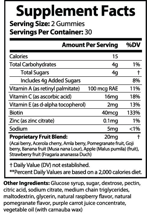 Pure Superfruit Gummies - The Beast Protein Hub