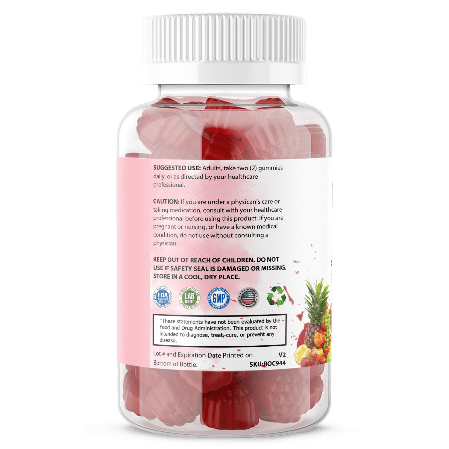 Pure Superfruit Gummies - The Beast Protein Hub