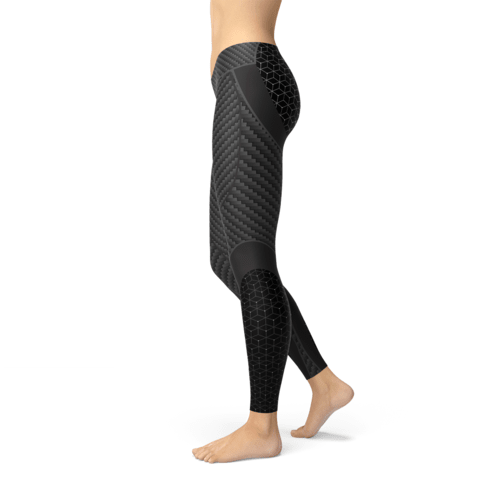 Womens Carbon Fiber Sports Leggings - The Beast Protein Hub