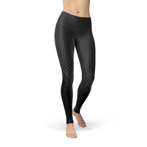 Womens Carbon Fiber Sports Leggings - The Beast Protein Hub