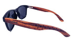 Zebrawood Sunglasses, Stars and Bars With Wooden Case, Polarized, - The Beast Protein Hub